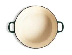 Habitat 3.3 Litre Cast Iron Casserole Dish - Green -Habitat Furni Sales 2003483 R Z002A