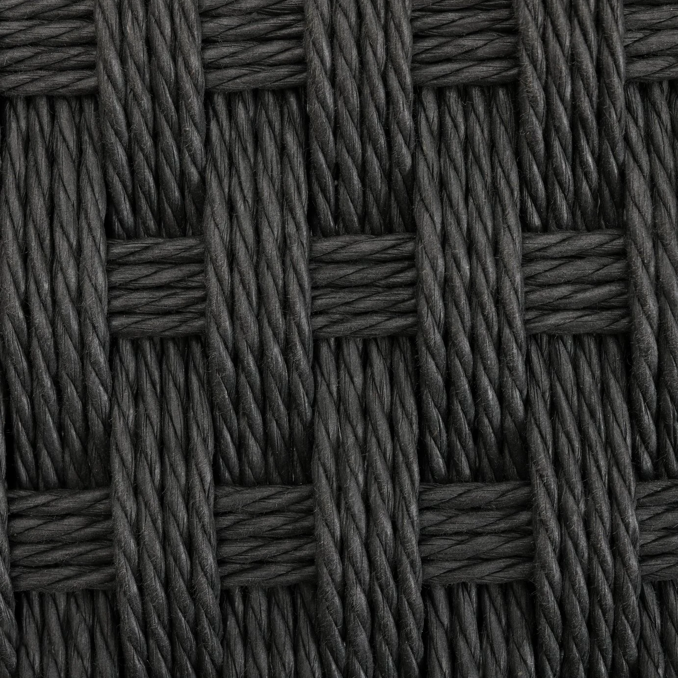 Habitat Faro Woven Paper Rope and Oak Accent Chair - Black Habitat Faro Woven Paper Rope And Oak Accent Chair - Black -Habitat Furni Sales 2013112 R B001