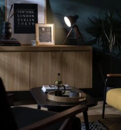 Habitat Loft Living Tripod Table Lamp - Grey -Habitat Furni Sales 2017596 R Z003C