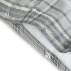 Habitat Grey Brushed Check Bedding Set - Single 5 Habitat Grey Brushed Check Bedding Set - Single -Habitat Furni Sales 2019350 R Z004A