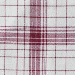 Habitat Red Brushed Check Bedding Set - Single -Habitat Furni Sales 2019408 R Z017A