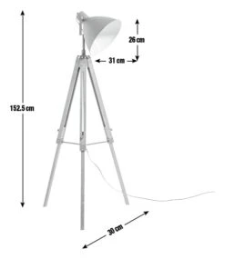 Habitat Industrial Tripod Floor Lamp -Habitat Furni Sales 2023683 R E001
