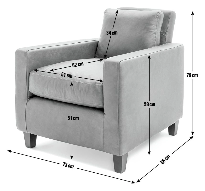 Habitat Chester Leather Armchair - Tan Habitat Chester Leather Armchair - Tan -Habitat Furni Sales 2029601 R E001