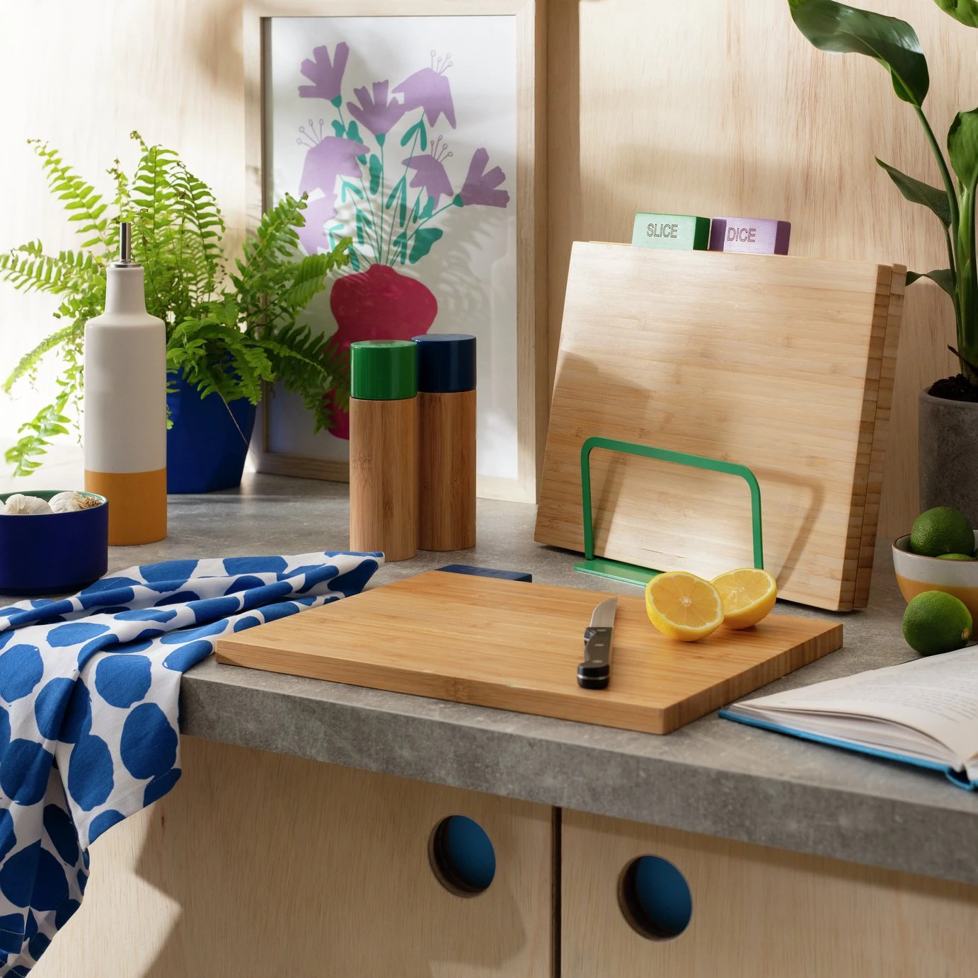 Habitat Emerald Bamboo Chopping Boards - Set of 3 Habitat Emerald Bamboo Chopping Boards - Set Of 3 -Habitat Furni Sales 2060426 R Z001C