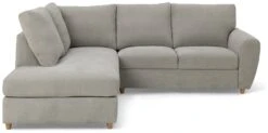 Habitat Ashford Fabric Left Corner Chaise Sofa - Grey -Habitat Furni Sales 2062345 R Z002A
