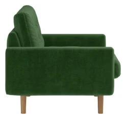 Habitat Fenner Velvet ArmChair - Moss Green -Habitat Furni Sales 2063461 R Z004A