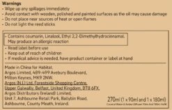 Habitat 90ml Diffuser & 180ml Refill - Coconut Water & Amber -Habitat Furni Sales 2066561 R Z011A