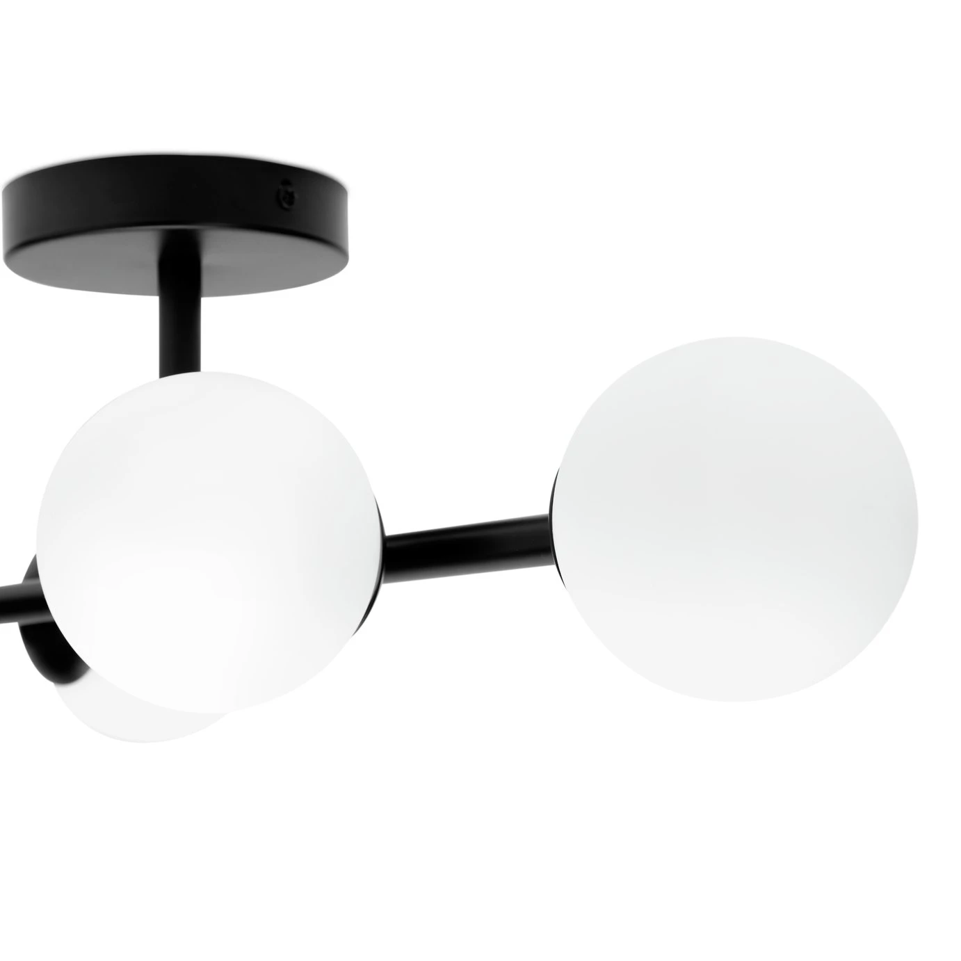 Habitat Opal Metal Bathroom Flush Ceiling Light - Black Habitat Opal Metal Bathroom Flush Ceiling Light - Black -Habitat Furni Sales 2067405 R Z002A
