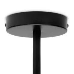 Habitat Opal Metal Bathroom Flush Ceiling Light - Black 4 Habitat Opal Metal Bathroom Flush Ceiling Light - Black -Habitat Furni Sales 2067405 R Z003A