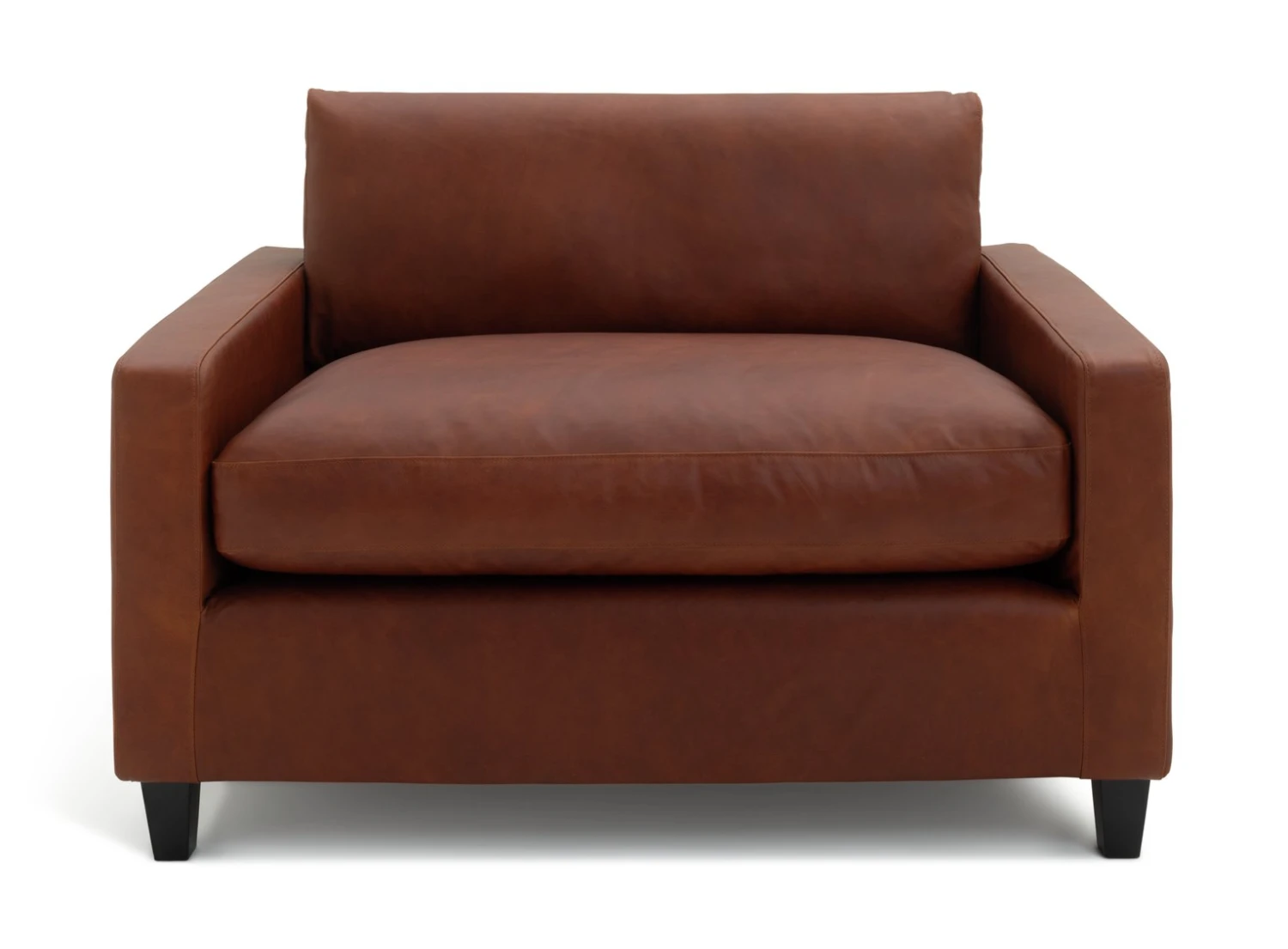 Habitat Chester Leather Cuddle Chair - Tan Habitat Chester Leather Cuddle Chair - Tan -Habitat Furni Sales 2067807 R Z001A