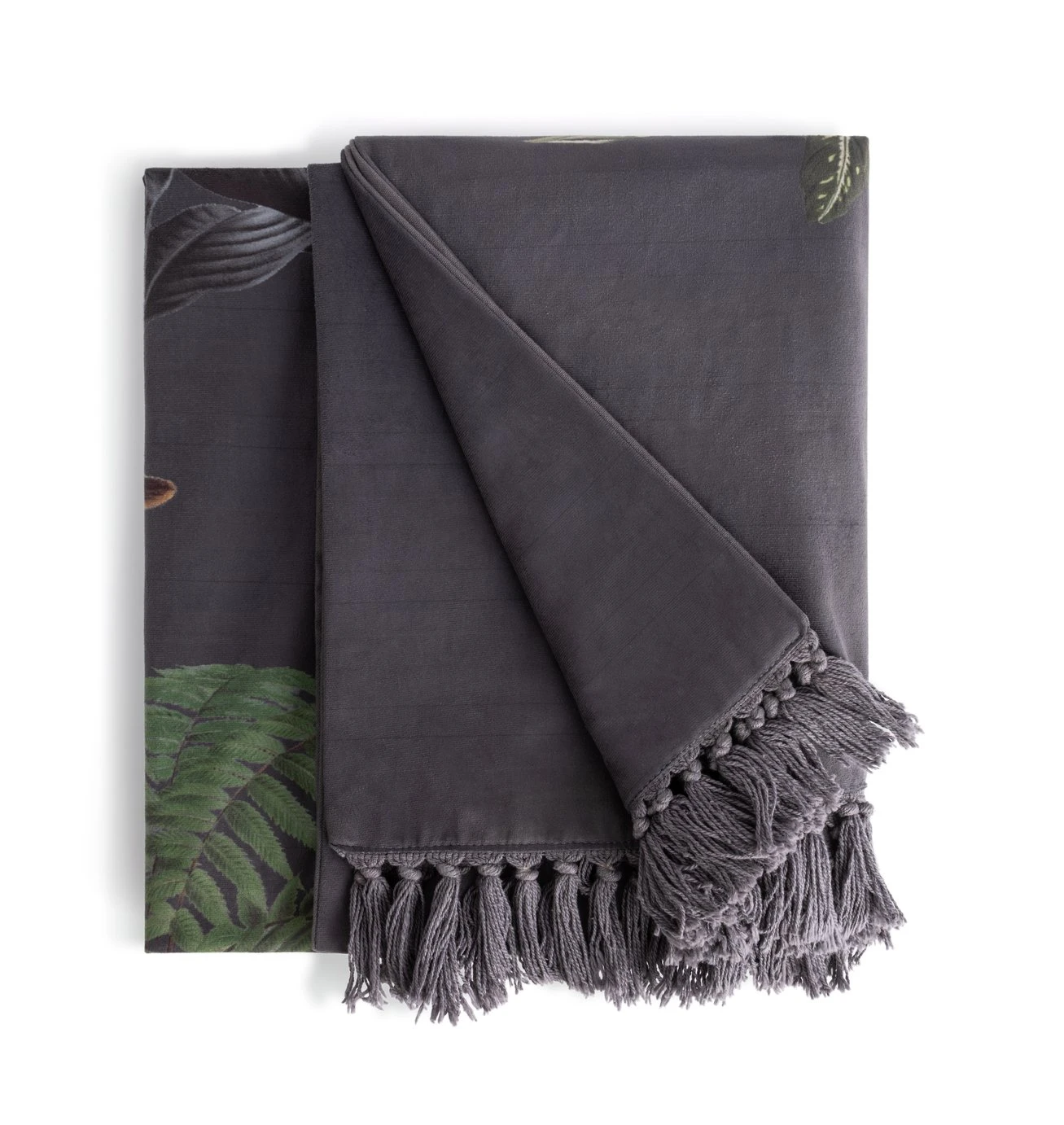 Habitat Graphic Palm Printed Throw - Black - 125X150cm Habitat Graphic Palm Printed Throw - Black - 125X150cm -Habitat Furni Sales 2067869 R Z001A