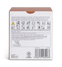 Habitat Scented Boxed Candle Set - Amber, Jasmine & Sea Salt -Habitat Furni Sales 2070959 R Z004A