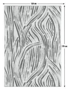 Habitat Herbalist Flatweave Rug - 120X170cm - Blue & White -Habitat Furni Sales 2076685 R E001