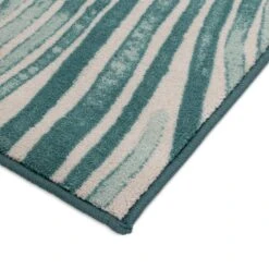 Habitat Herbalist Flatweave Rug - 120X170cm - Blue & White -Habitat Furni Sales 2076685 R Z002A