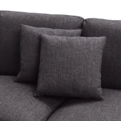 Habitat Lisbon Fabric Left Hand Corner Chaise Sofa- Charcoal 6 Habitat Lisbon Fabric Left Hand Corner Chaise Sofa- Charcoal -Habitat Furni Sales 2078092 R Z009A