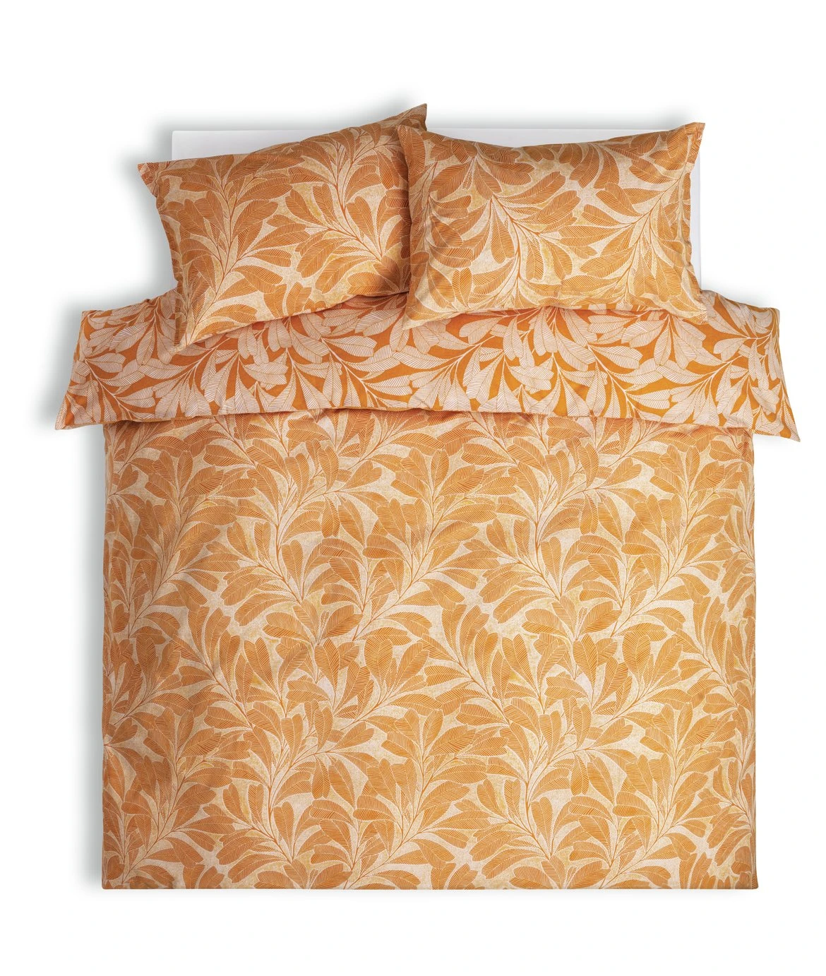 Habitat Cotton Linear Leaf Print Yellow Bedding Set- Single Habitat Cotton Linear Leaf Print Yellow Bedding Set- Single -Habitat Furni Sales 2208972 R Z003A