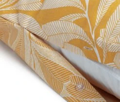 Habitat Cotton Linear Leaf Print Yellow Bedding Set- Single 5 Habitat Cotton Linear Leaf Print Yellow Bedding Set- Single -Habitat Furni Sales 2208972 R Z004A