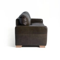 Habitat Eton Leather 3 Seater Sofa - Chocolate -Habitat Furni Sales 2271813 R Z004A