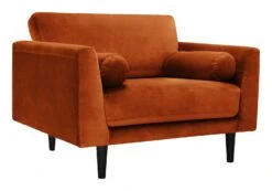 Habitat Jacob Fabric Cuddle Chair - Orange -Habitat Furni Sales 2910129 R Z004A