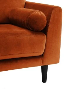 Habitat Jacob Fabric Cuddle Chair - Orange -Habitat Furni Sales 2910129 R Z007A