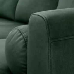 Habitat Jacob Velvet Left Hand Corner Sofa - Emerald Green -Habitat Furni Sales 2910356 R Z009A