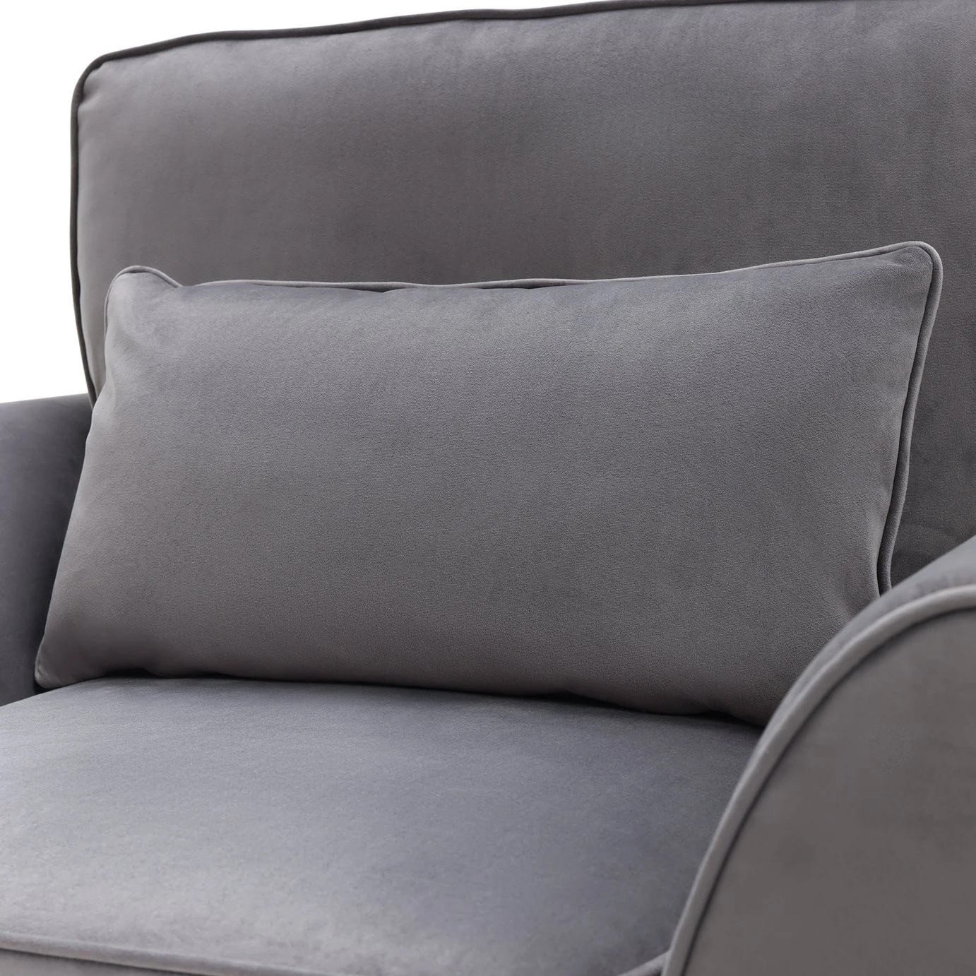 Habitat Iris Fabric Armchair - Grey Habitat Iris Fabric Armchair - Grey -Habitat Furni Sales 2910600 R Z008A