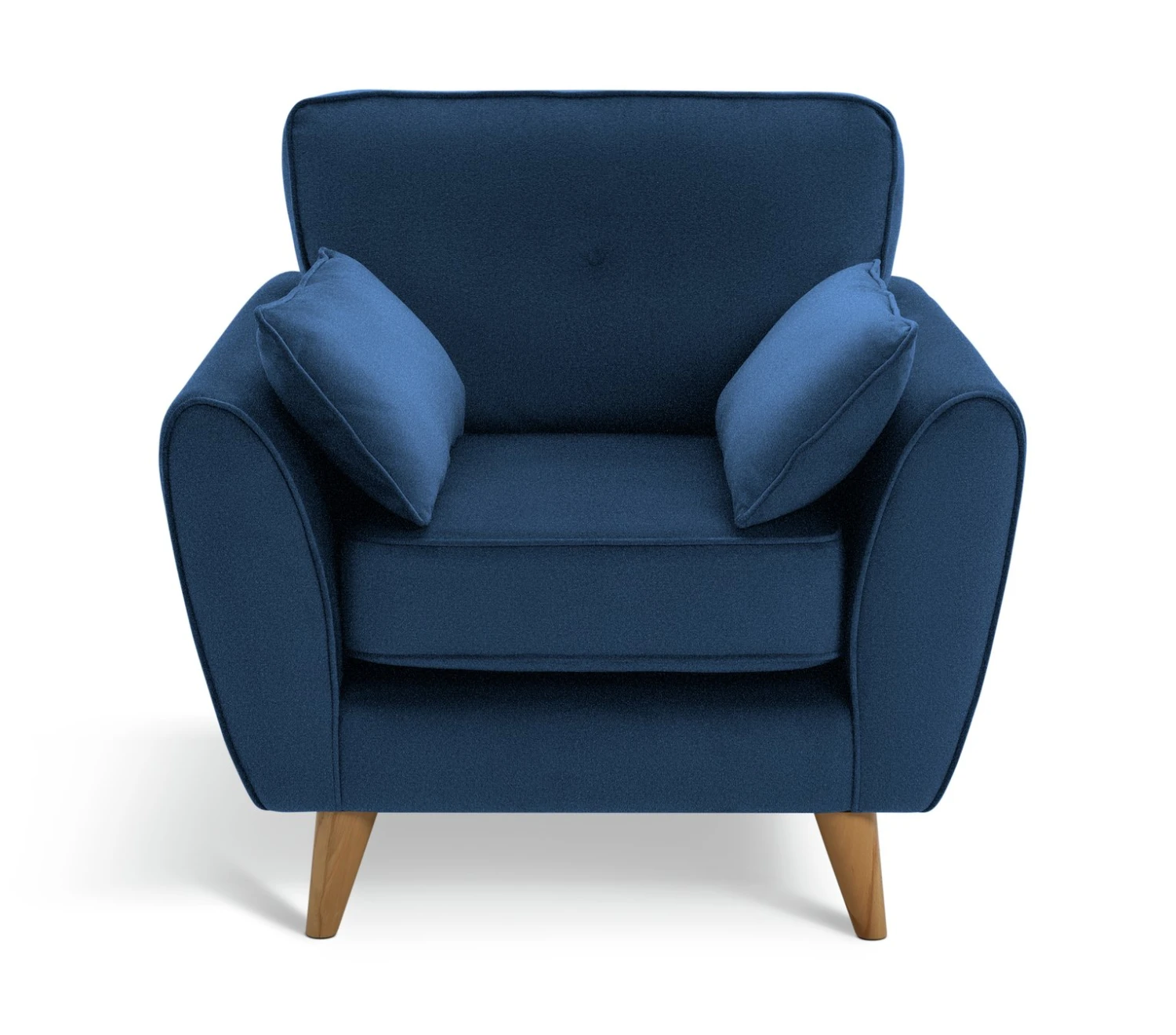 Habitat Iris Fabric Armchair - Navy Habitat Iris Fabric Armchair - Navy -Habitat Furni Sales 2910631 R Z001A