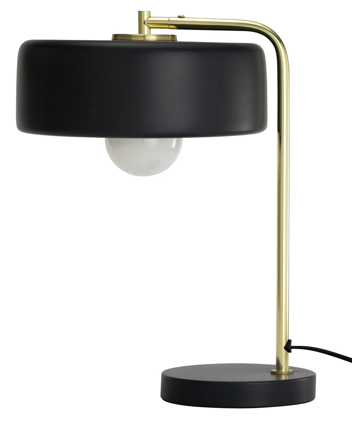 Habitat Minah Iron LED Table Lamp - Black & Brass Habitat Minah Iron LED Table Lamp - Black & Brass -Habitat Furni Sales 2990297 R Z001C