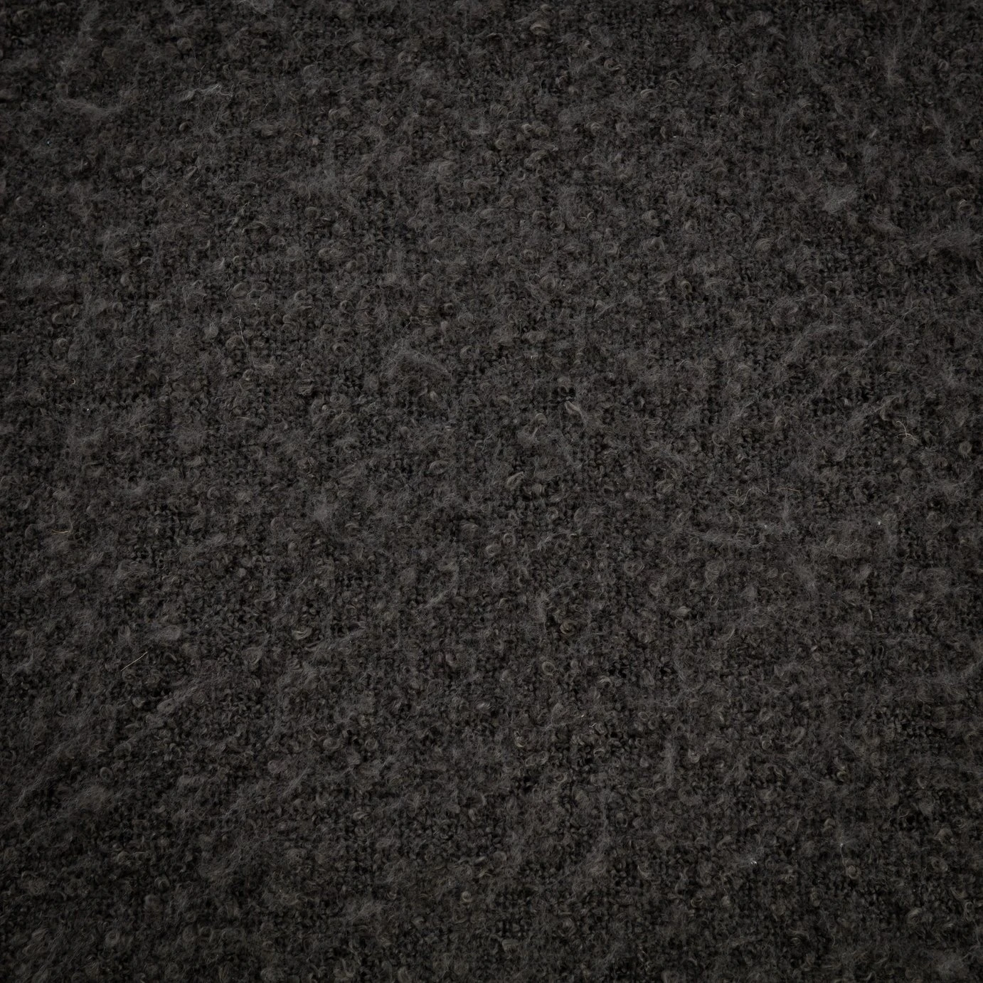 Habitat Faux Mohair Throw - Charcoal - 125X150cm Habitat Faux Mohair Throw - Charcoal - 125X150cm -Habitat Furni Sales 3037238 R B001