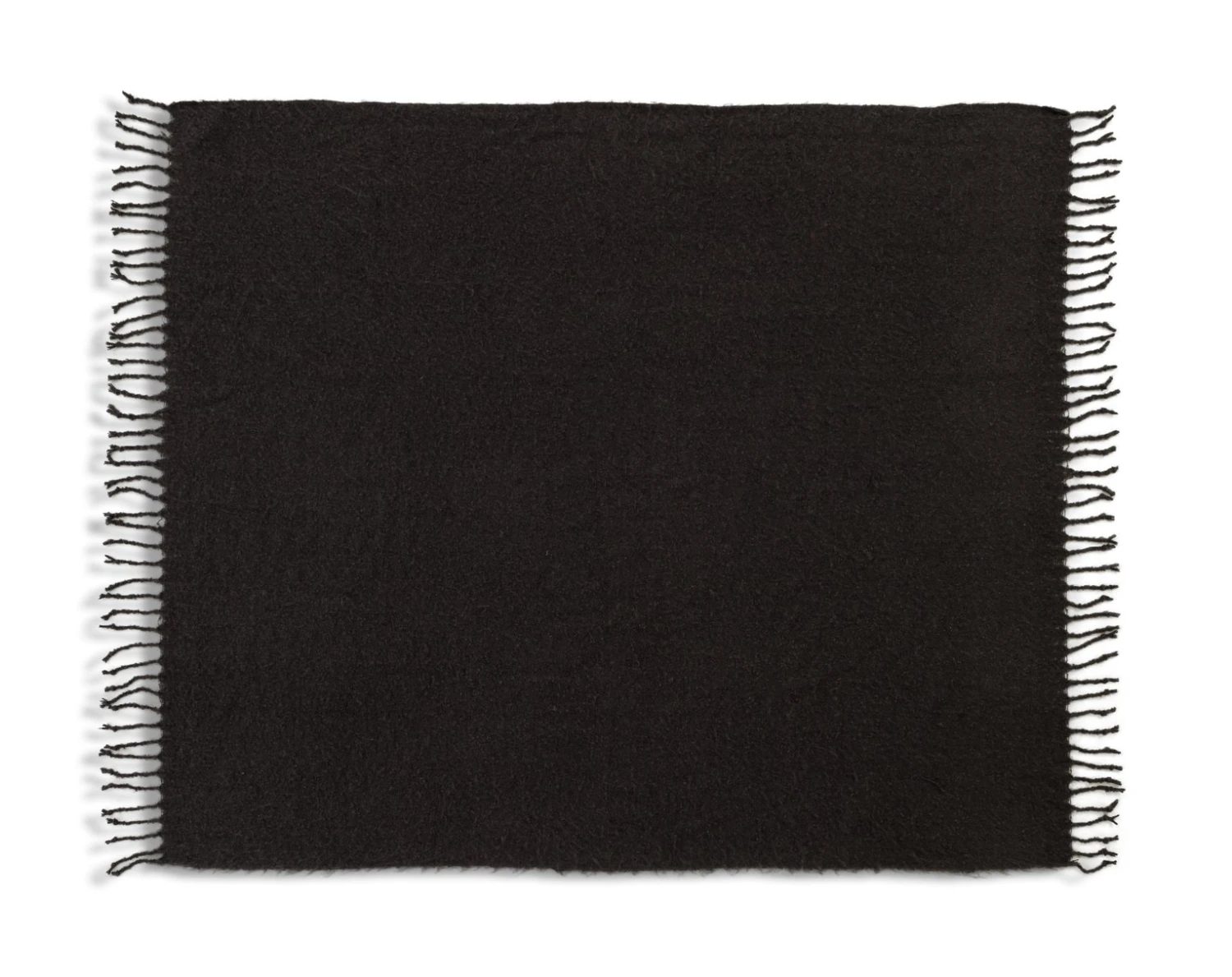 Habitat Faux Mohair Throw - Charcoal - 125X150cm Habitat Faux Mohair Throw - Charcoal - 125X150cm -Habitat Furni Sales 3037238 R Z004A