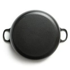 Habitat 5.3 Litre Cast Iron Casserole Dish - Black -Habitat Furni Sales 3065358 R Z004A