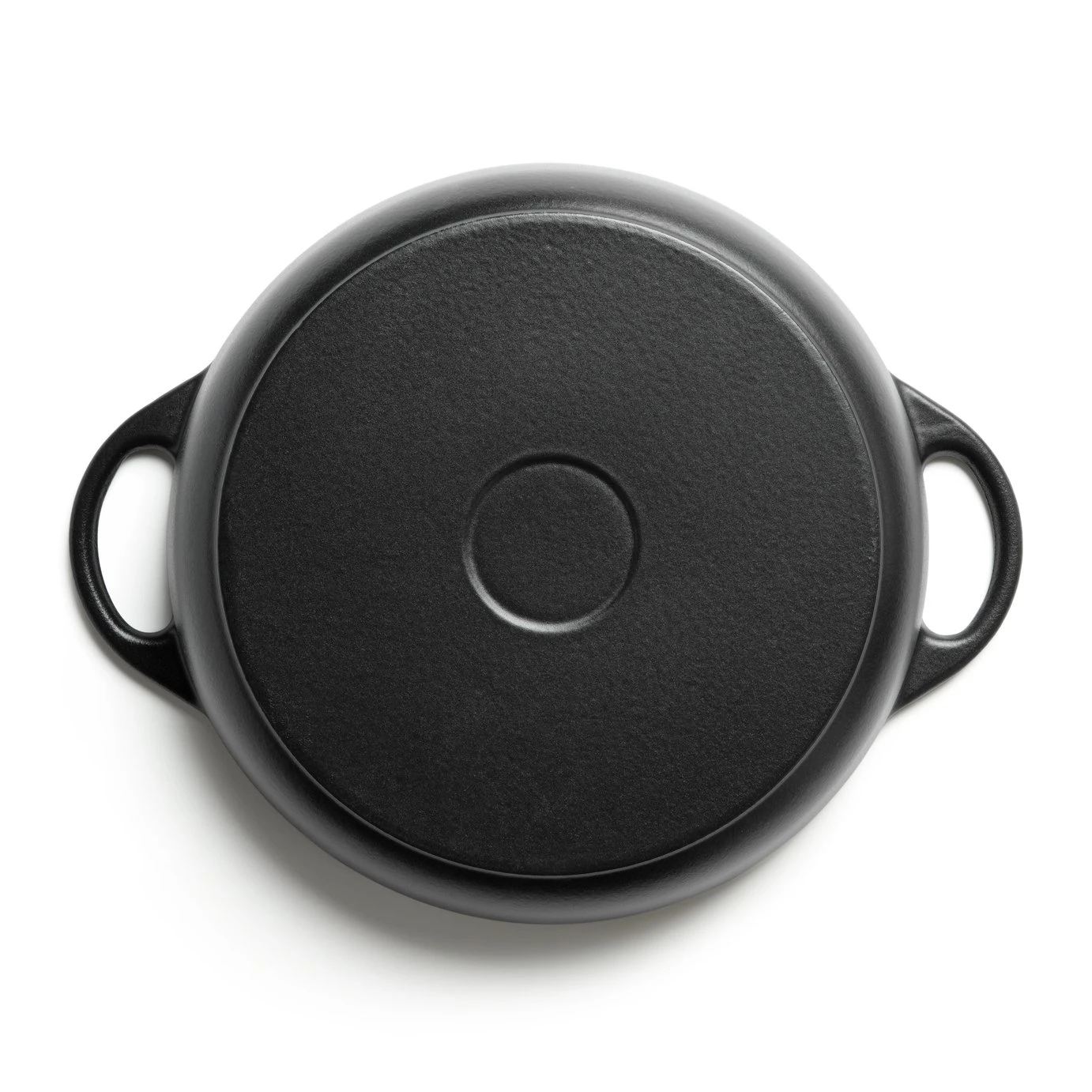 Habitat 4 Litre Shallow Cast Iron Casserole Dish - Black Habitat 4 Litre Shallow Cast Iron Casserole Dish - Black -Habitat Furni Sales 3065482 R Z004A