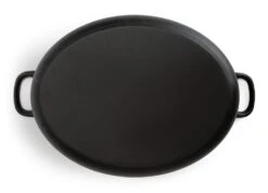 Habitat 4.7 Litre Oval Cast Iron Casserole Dish - Black -Habitat Furni Sales 3065602 R Z004A