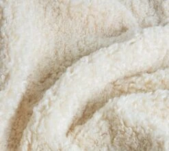 Habitat Shearling Throw - Oatmeal - 150x200cm -Habitat Furni Sales 3069134 R Z003A