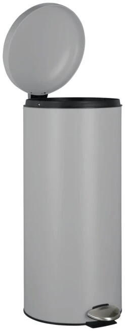 Habitat 30 Litre Round Kitchen Pedal Bin - Matt Grey -Habitat Furni Sales 3083952 R Z002A