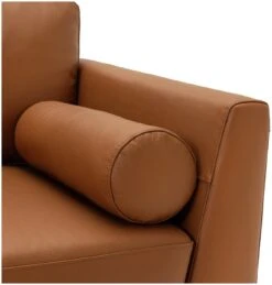 Habitat Jackson Leather Left Corner Chaise Sofa - Tan -Habitat Furni Sales 3102486 R Z009A