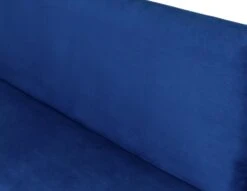 Habitat Matteo 2 Seater Velvet Clic Clac Sofa Bed - Blue -Habitat Furni Sales 3152027 R Z005A