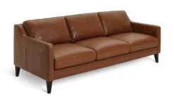 Habitat Leone Leather 4 Seater Sofa - Tan 4 Habitat Leone Leather 4 Seater Sofa - Tan -Habitat Furni Sales 3182853 R Z002A
