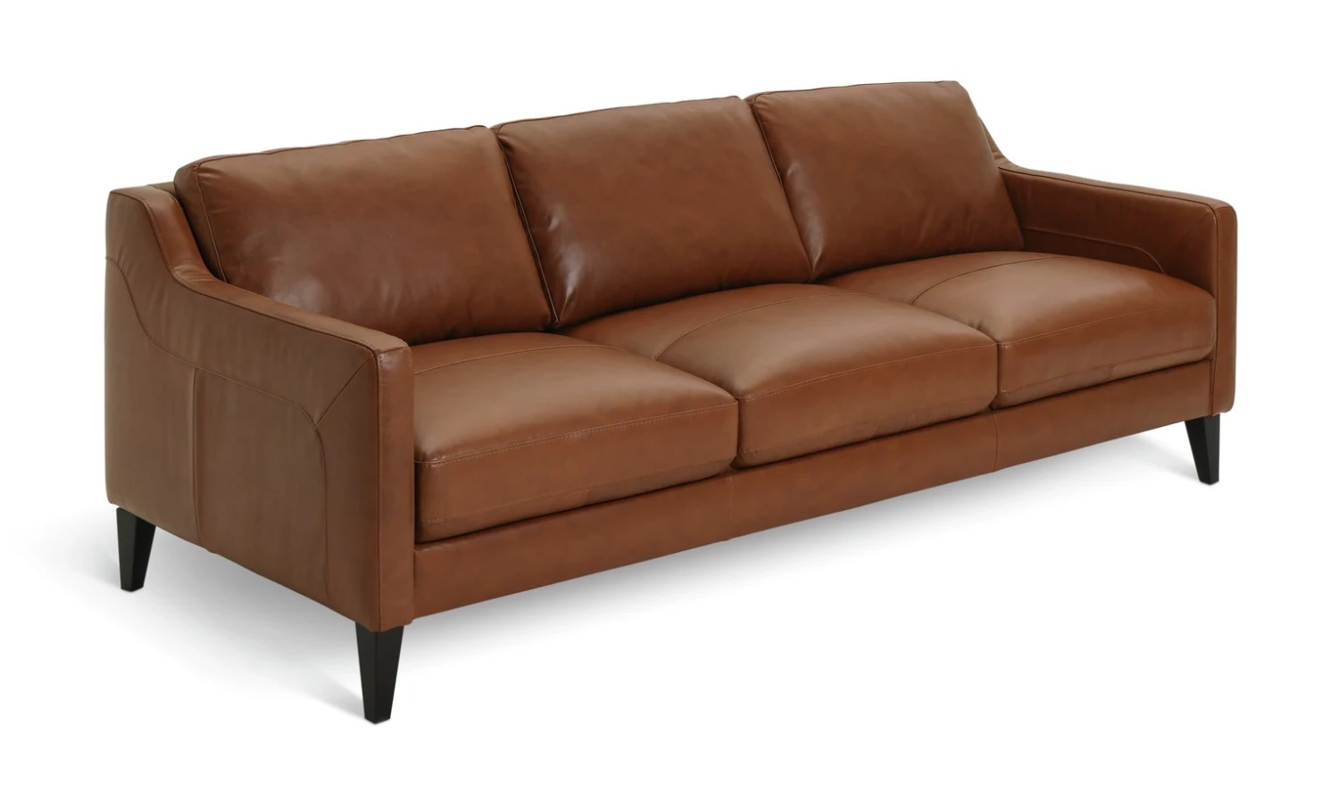 Habitat Leone Leather 4 Seater Sofa - Tan Habitat Leone Leather 4 Seater Sofa - Tan -Habitat Furni Sales 3182853 R Z002A