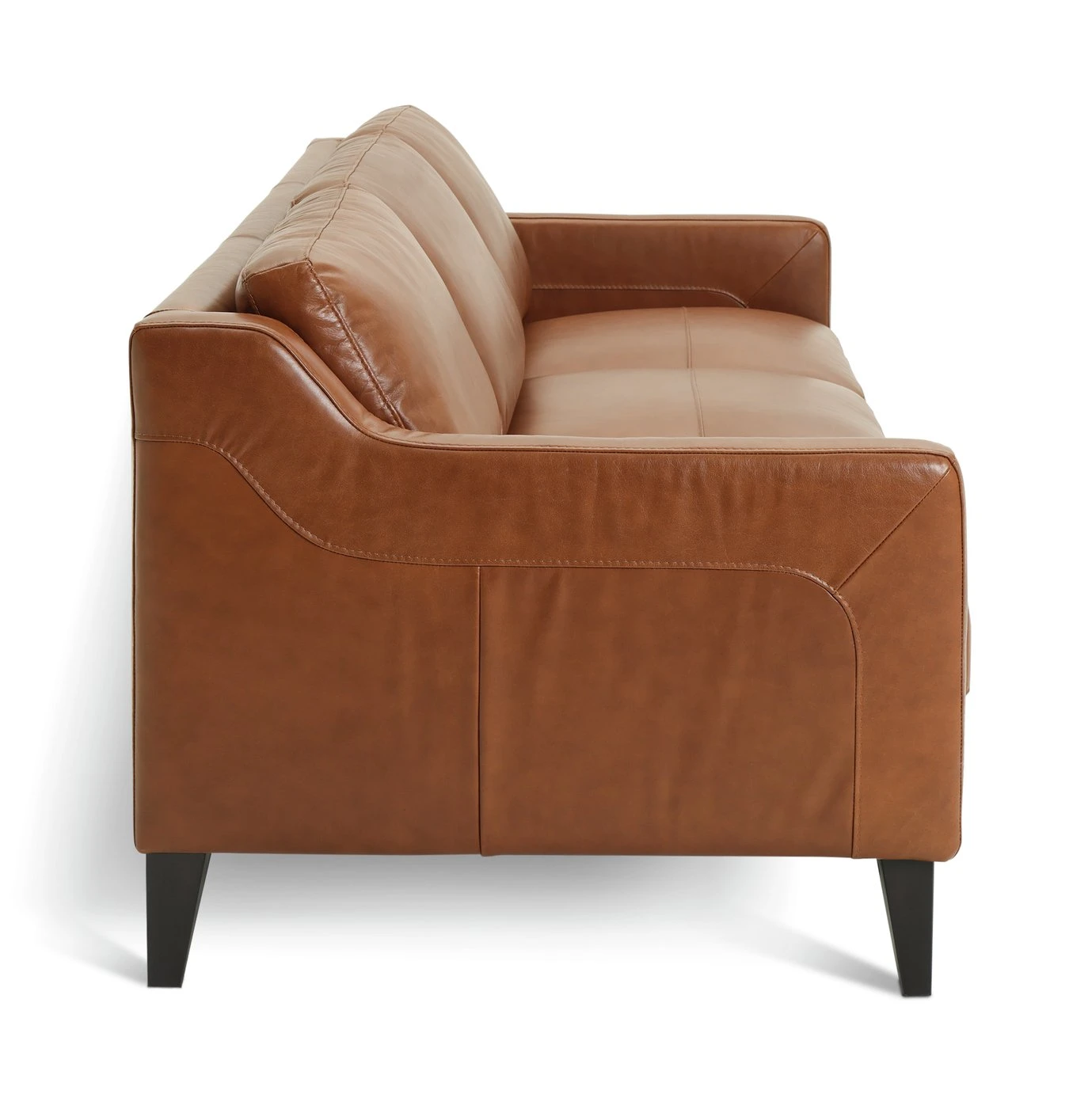 Habitat Leone Leather 4 Seater Sofa - Tan Habitat Leone Leather 4 Seater Sofa - Tan -Habitat Furni Sales 3182853 R Z004A