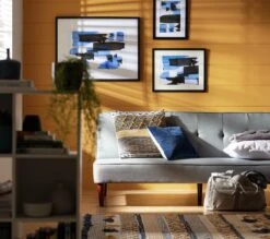 Habitat Odeon 2 Seater Velvet Clic Clac Sofa Bed - Pink -Habitat Furni Sales 3188895 R Z002C