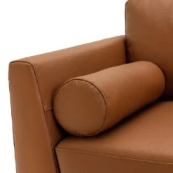 Habitat Jackson Leather Right Corner Chaise Sofa - Tan -Habitat Furni Sales 3247097 R Z010A