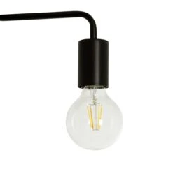 Habitat Rayner Steel 3 Light LED Flush Ceiling Light - Black 3 Habitat Rayner Steel 3 Light LED Flush Ceiling Light - Black -Habitat Furni Sales 3247846 R Z003A