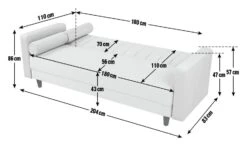 Habitat Preston Clic Clac Velvet Sofa Bed - Navy 3 Habitat Preston Clic Clac Velvet Sofa Bed - Navy -Habitat Furni Sales 3249387 R E001