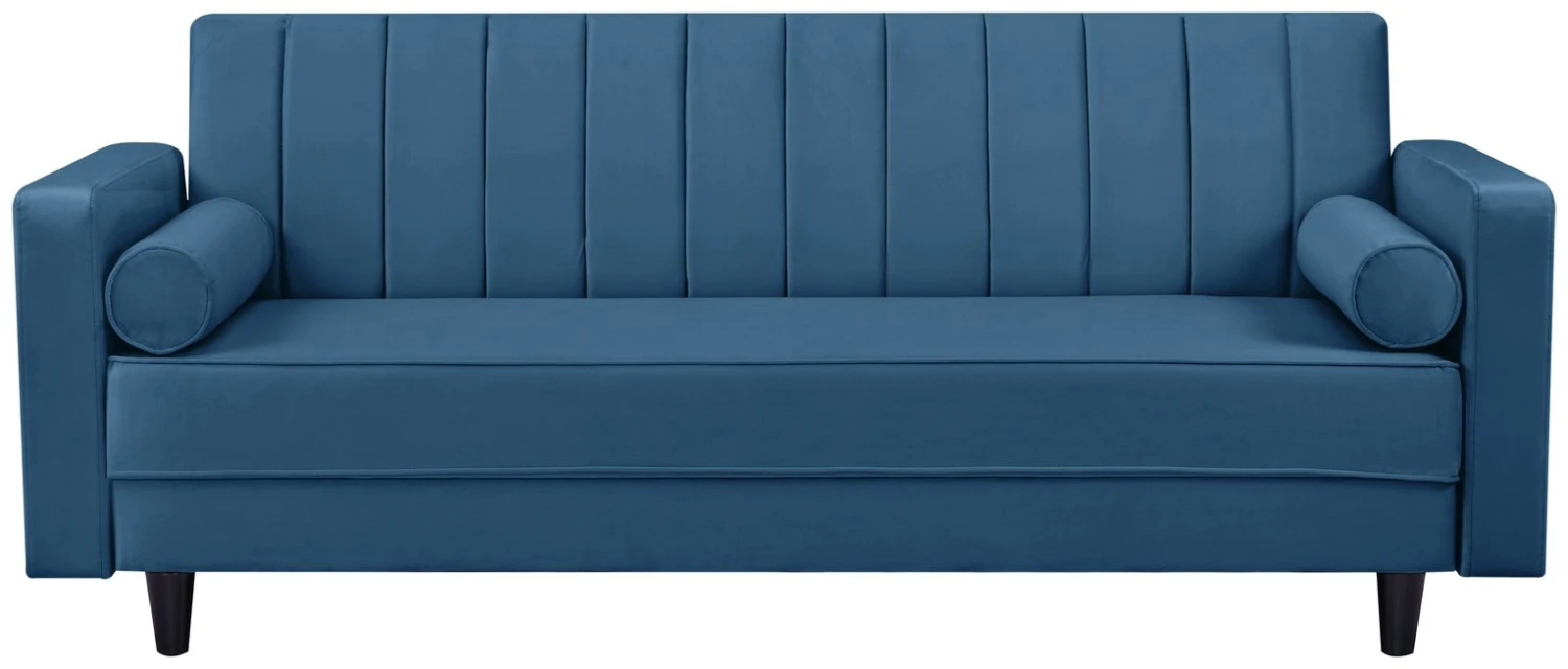 Habitat Preston Clic Clac Velvet Sofa Bed - Navy Habitat Preston Clic Clac Velvet Sofa Bed - Navy -Habitat Furni Sales 3249387 R Z001A