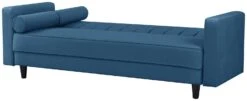Habitat Preston Clic Clac Velvet Sofa Bed - Navy 5 Habitat Preston Clic Clac Velvet Sofa Bed - Navy -Habitat Furni Sales 3249387 R Z003A