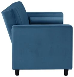 Habitat Preston Clic Clac Velvet Sofa Bed - Navy 8 Habitat Preston Clic Clac Velvet Sofa Bed - Navy -Habitat Furni Sales 3249387 R Z006A