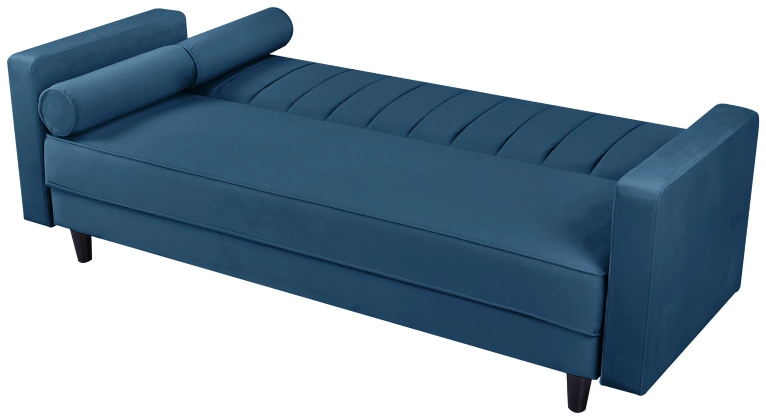Habitat Preston Clic Clac Velvet Sofa Bed - Navy Habitat Preston Clic Clac Velvet Sofa Bed - Navy -Habitat Furni Sales 3249387 R Z012A