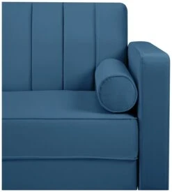 Habitat Preston Clic Clac Velvet Sofa Bed - Navy 15 Habitat Preston Clic Clac Velvet Sofa Bed - Navy -Habitat Furni Sales 3249387 R Z013A