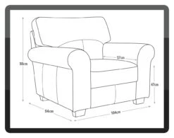 Habitat Salisbury Leather Armchair - Tan 3 Habitat Salisbury Leather Armchair - Tan -Habitat Furni Sales 3314047 R E001